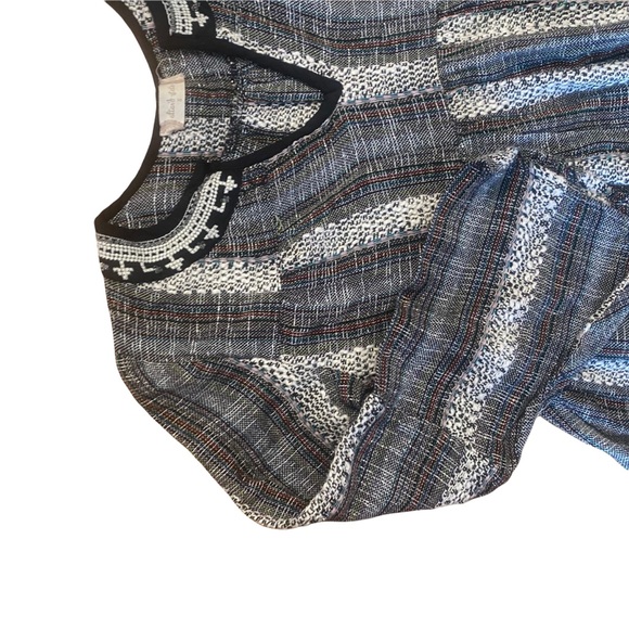 ALTAR’D STATE boho notch v-neck boho peasant pullover top size small NWOT - Picture 5 of 5